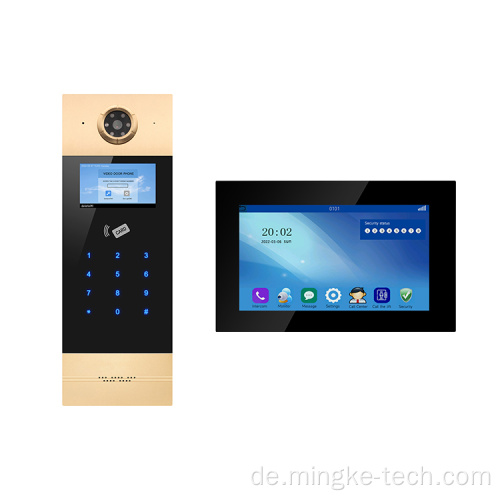 IP -Video -Intercom -Tür -Telefonsystem für Wohnungen
